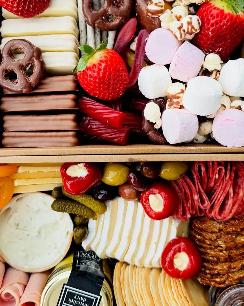 Custom catering menus